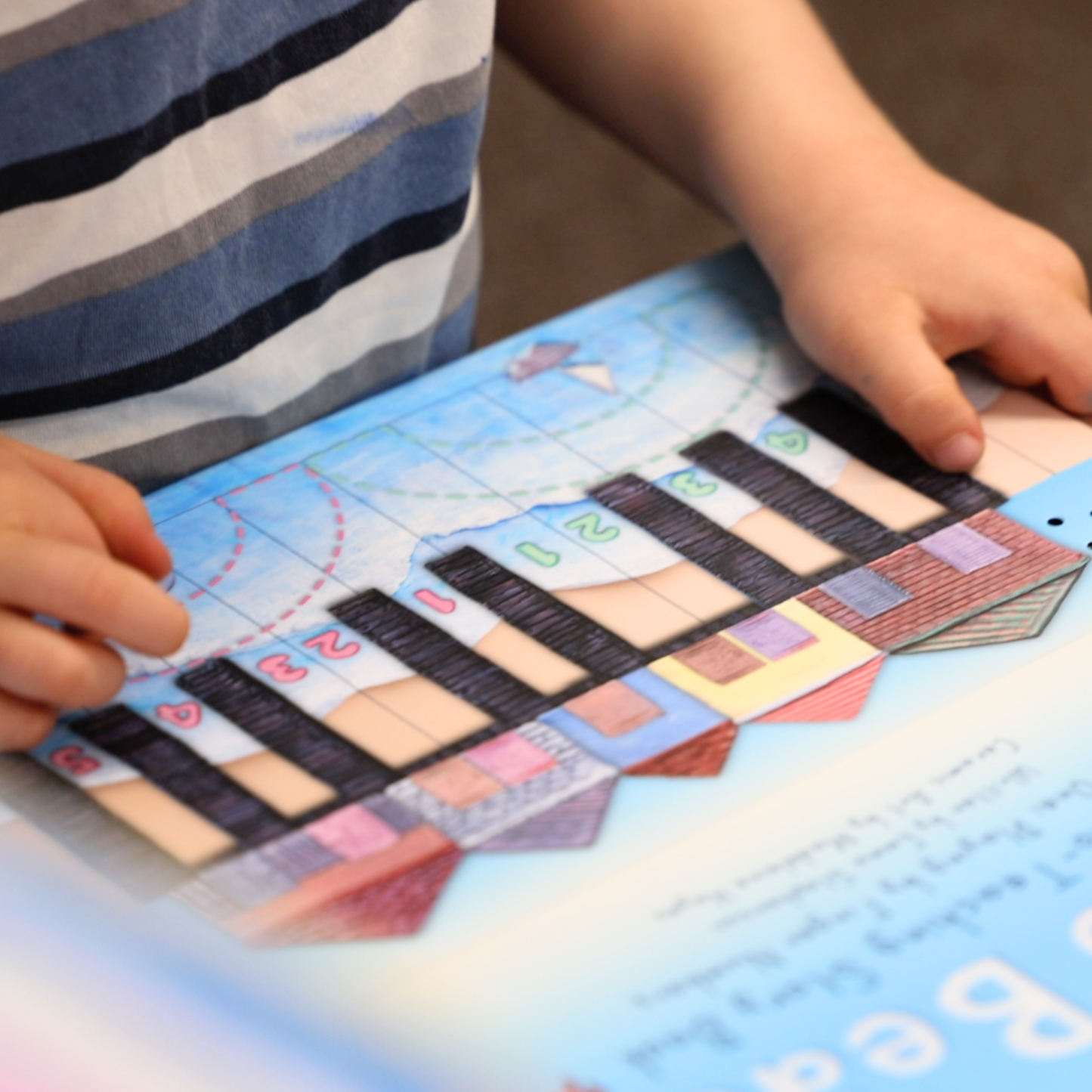 Piano Beach Story Book